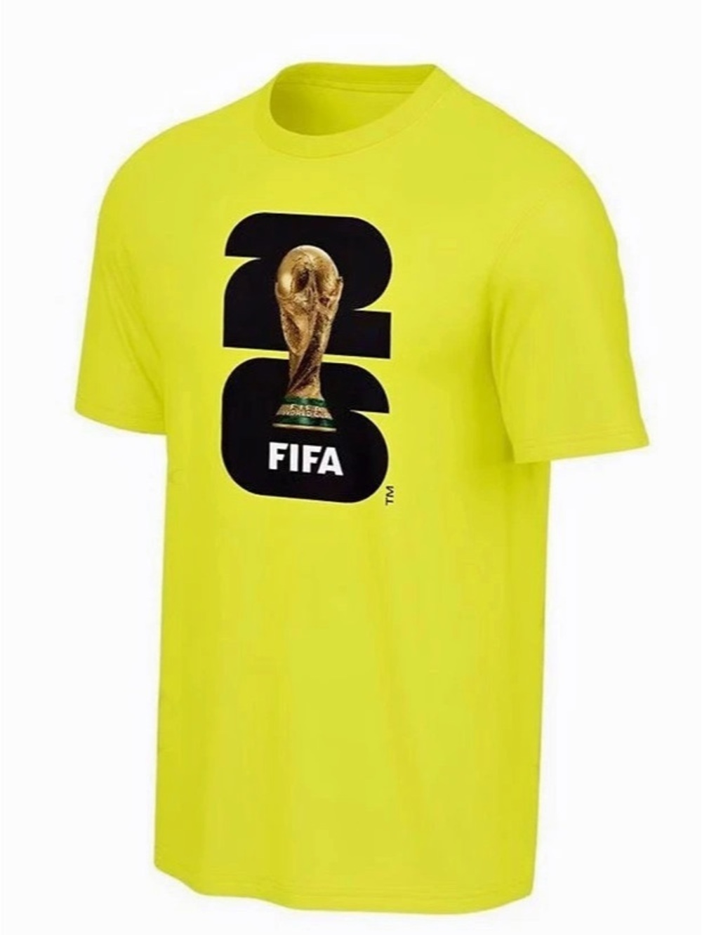 FIFA World Cup 2026 Trophy T-Shirt Yellow XL